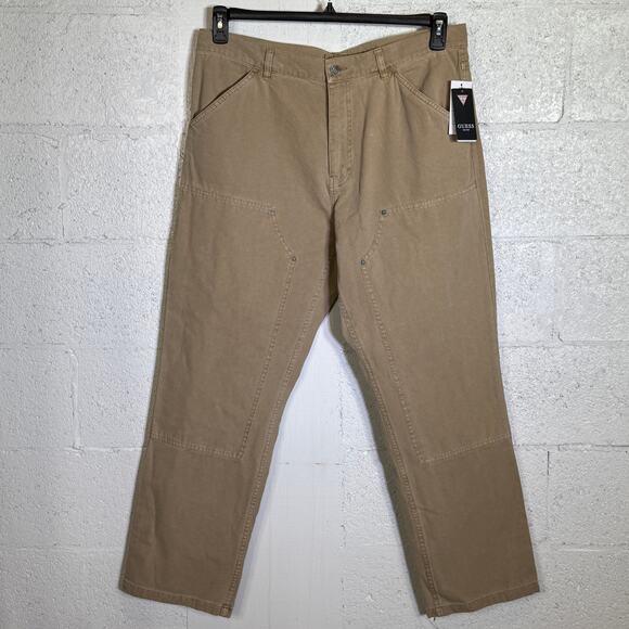 Guess Other - GUESS Men's Straight-Fit Cotton Car Impact Grey 36x32 $108